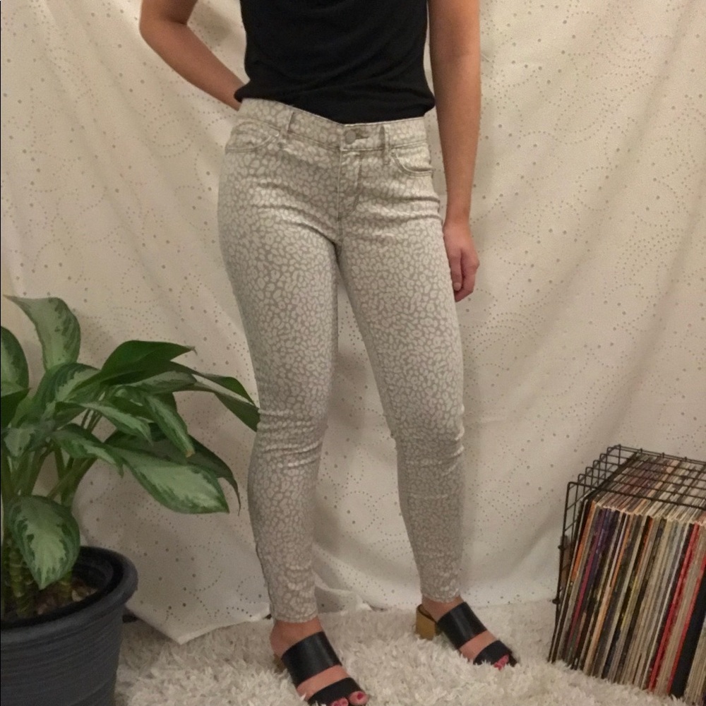 • donated • LOFT Printed Jeans